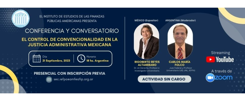 Conferencia y Conversatorio sin cargo