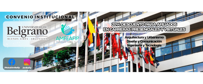 Excelente Convenio con la Universidad de Belgrano