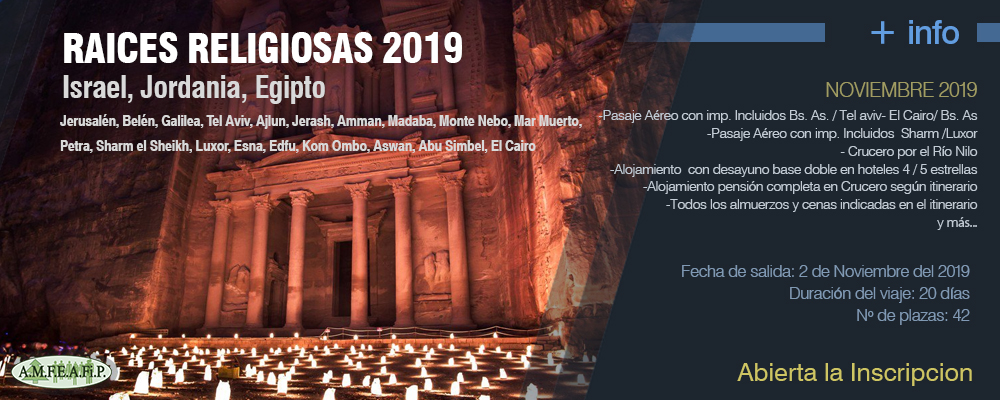 Raíces Religiosas - Noviembre 2019